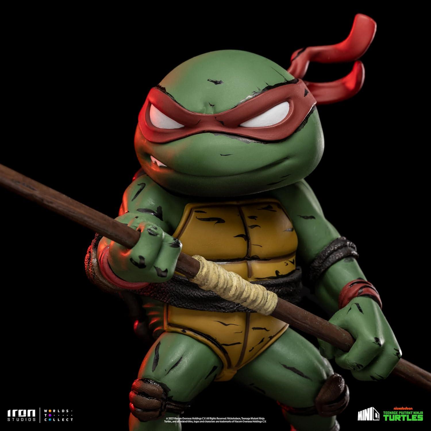 Figura Donatello Tortugas Ninja Iron Studios 18 cm Exclusiva