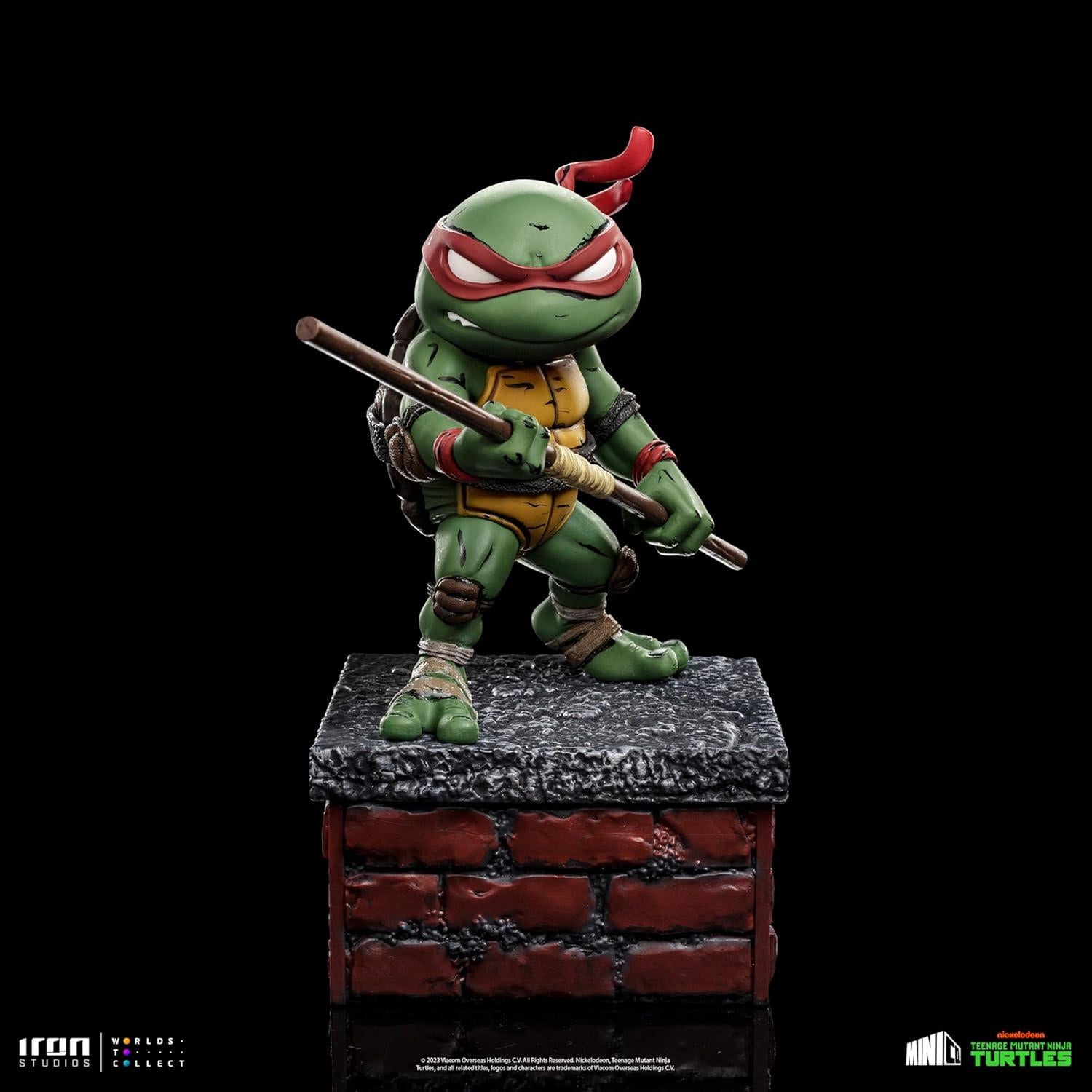 Figura Donatello Tortugas Ninja Iron Studios 18 cm Exclusiva