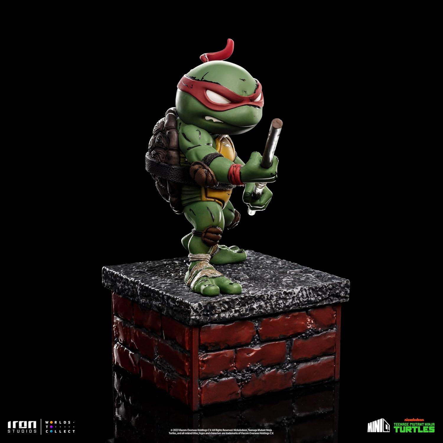 Figura Donatello Tortugas Ninja Iron Studios 18 cm Exclusiva