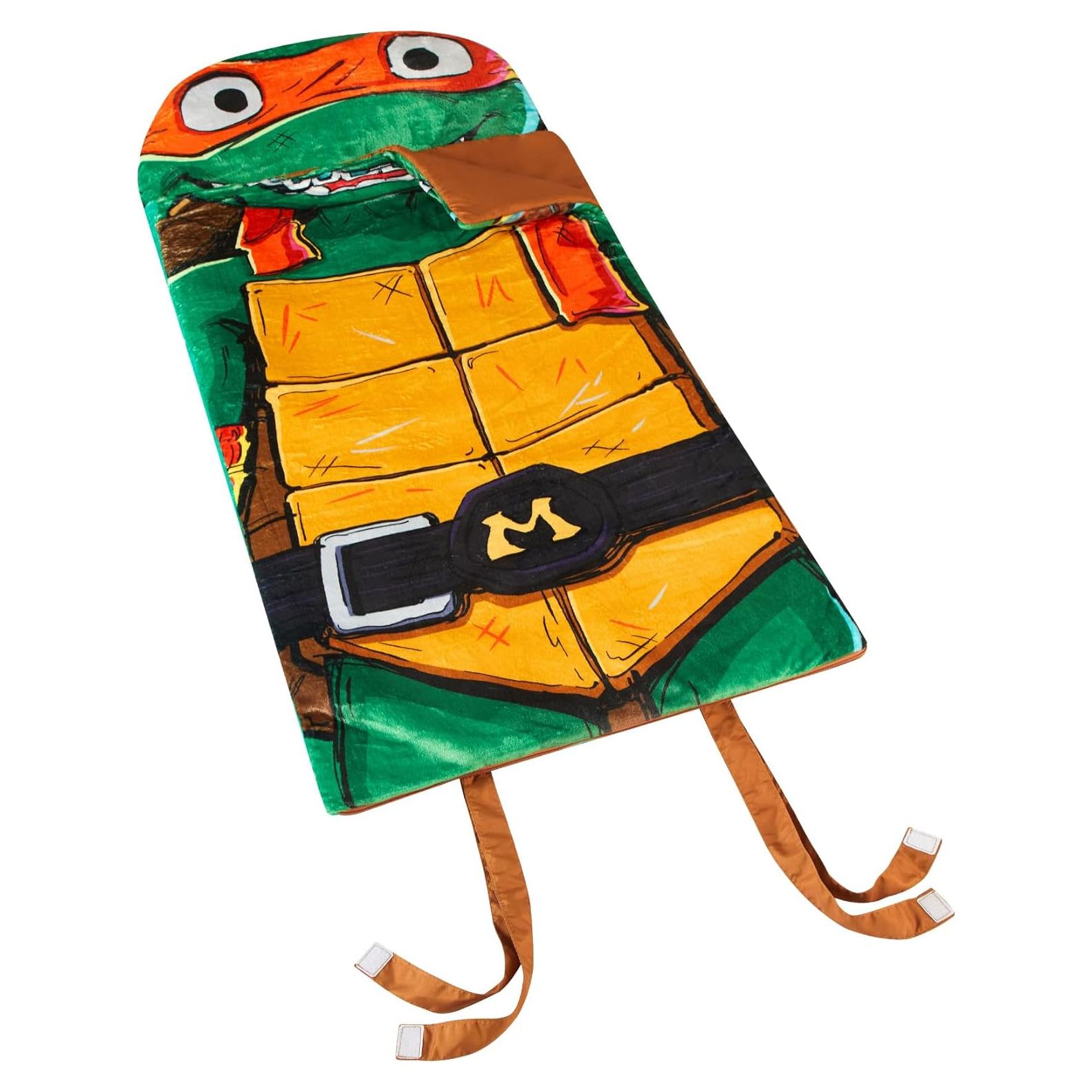 Saco de Dormir con Capucha Idea Nuova Tortugas Ninja 147 cm