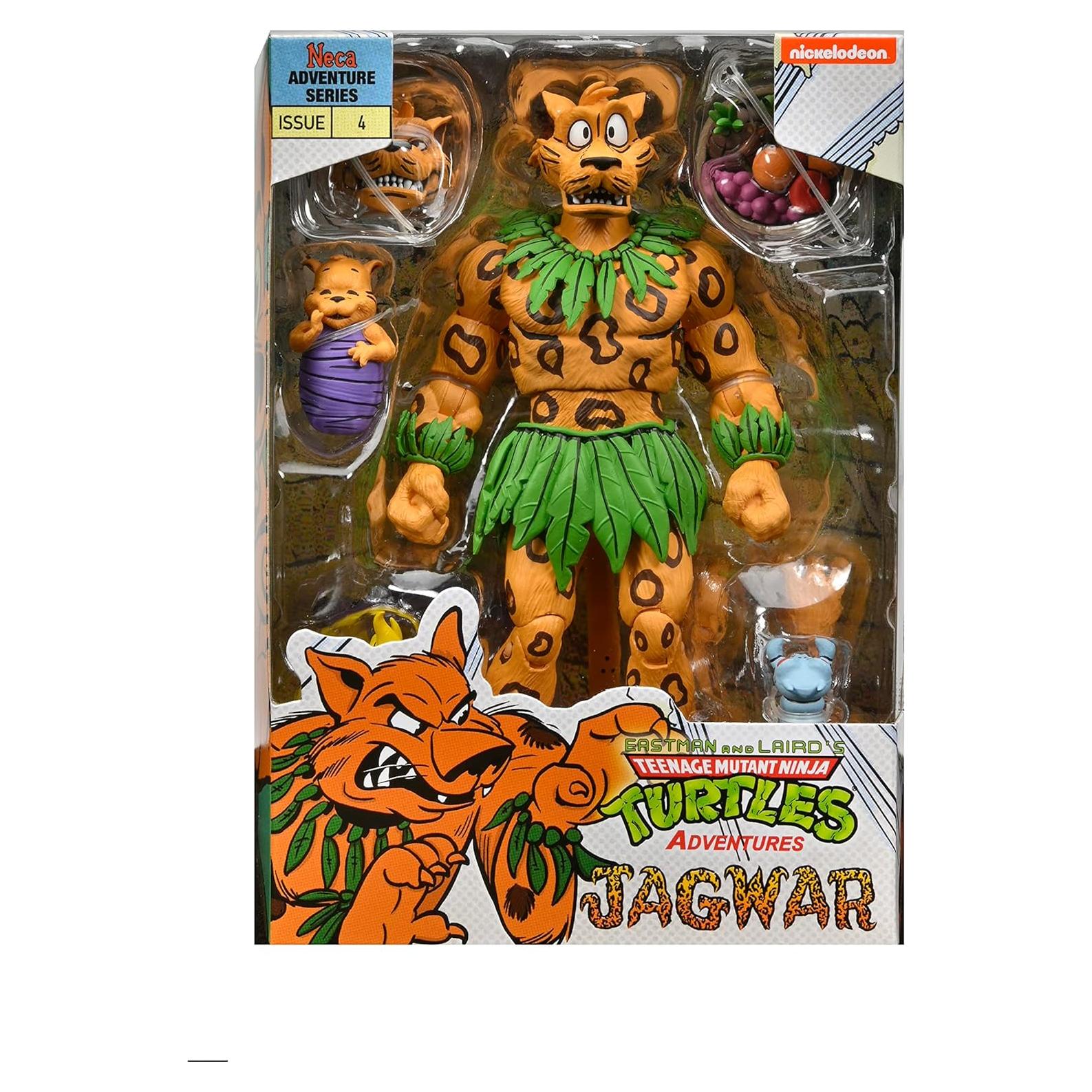 Figura de Acción NECA Jagwar 18 cm - Tortugas Ninja