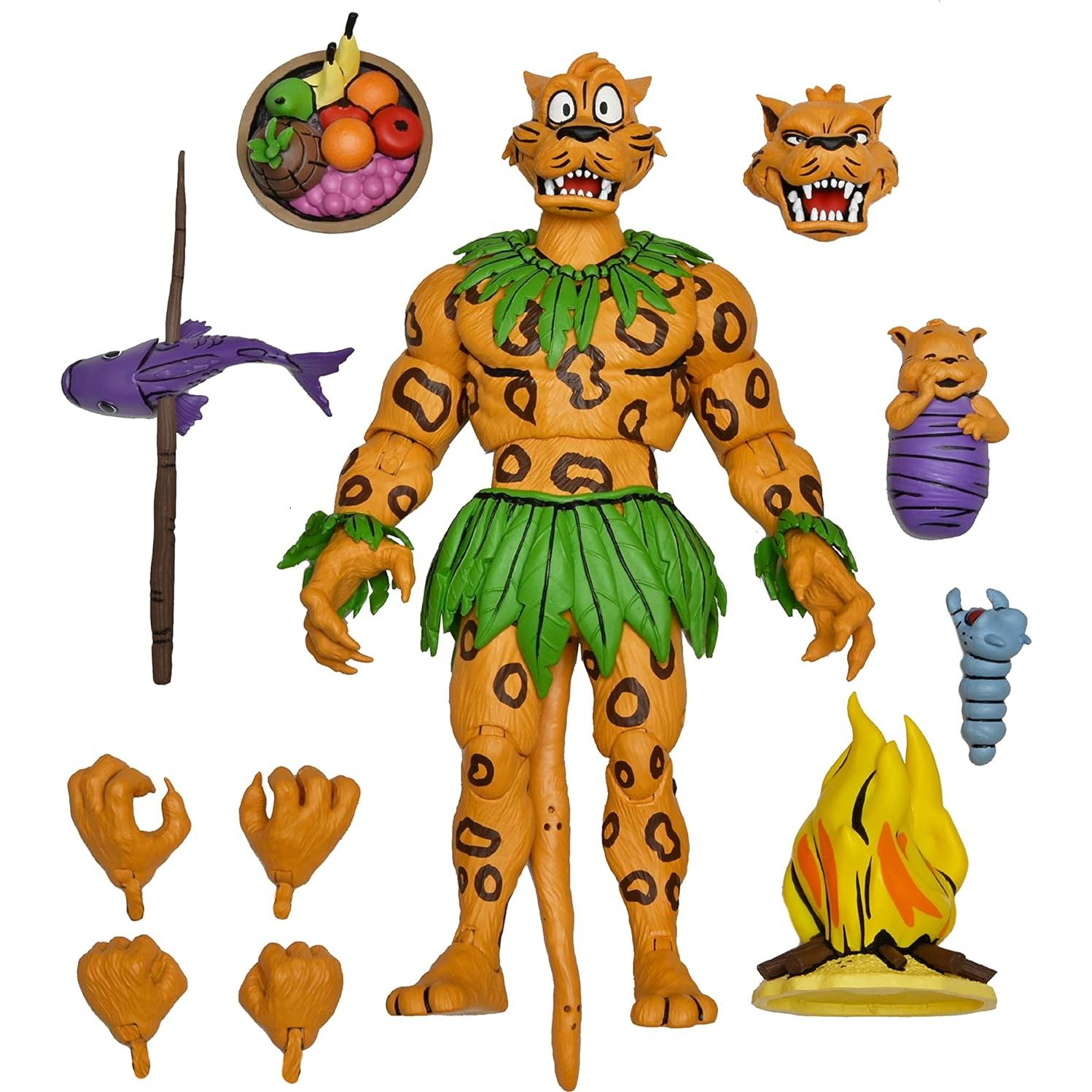 Figura de Acción NECA Jagwar 18 cm - Tortugas Ninja