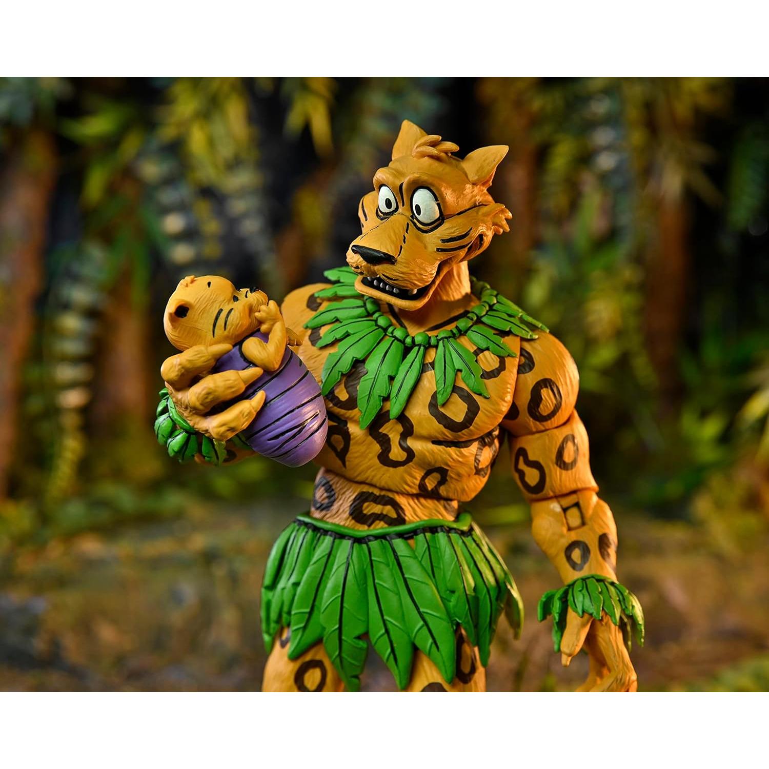 Figura de Acción NECA Jagwar 18 cm - Tortugas Ninja