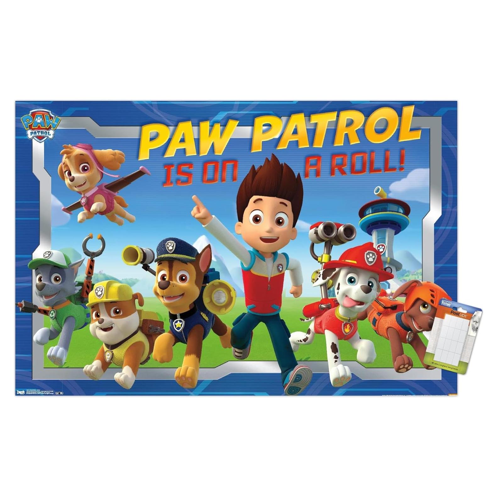 Póster de Pared Trends International Paw Patrol 56.9x37.3cm