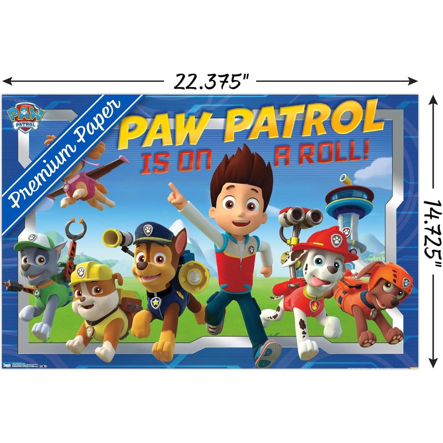 Póster de Pared Trends International Paw Patrol 56.9x37.3cm