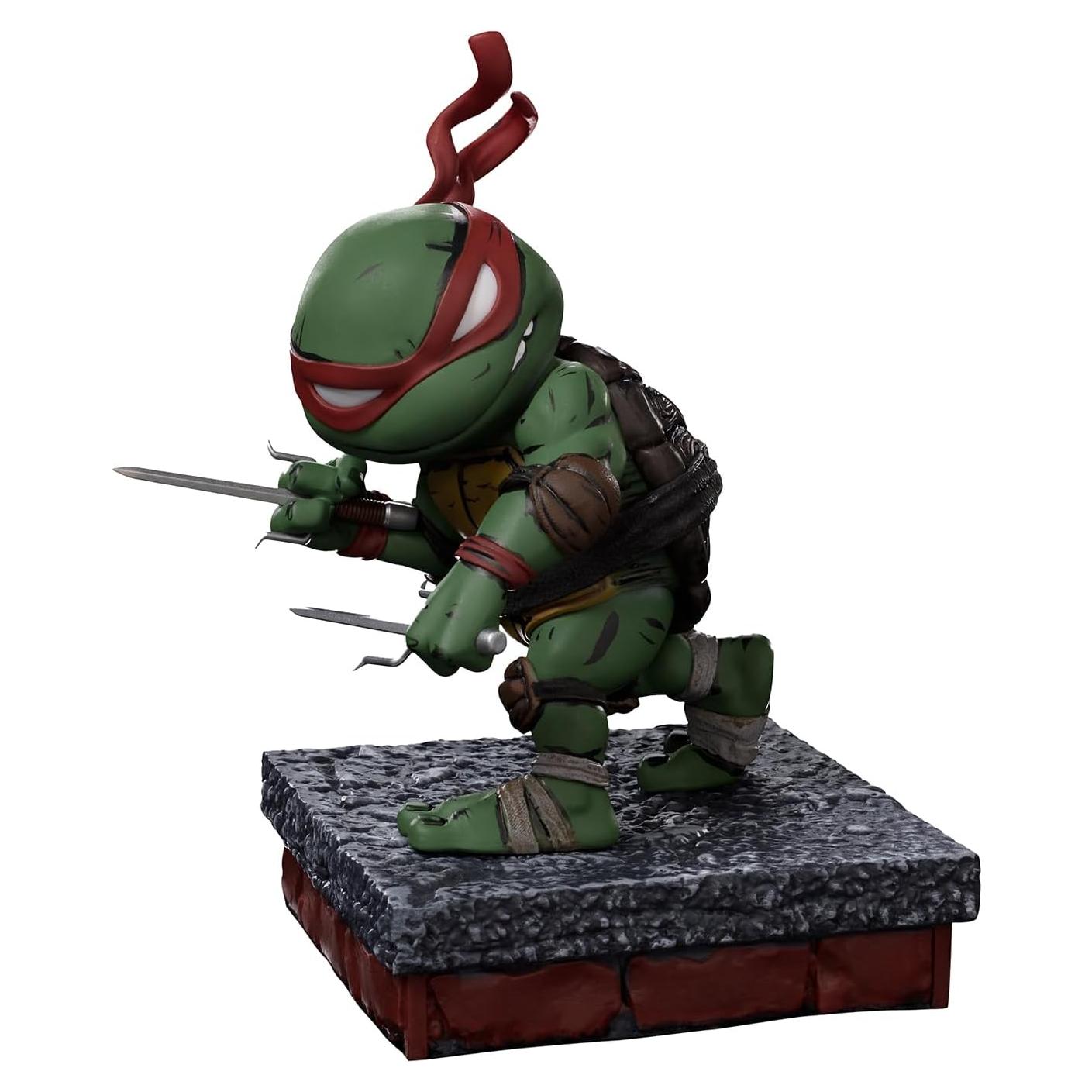 Figura Tortugas Ninja Rafael MiniCo Iron Studios 16.5 cm