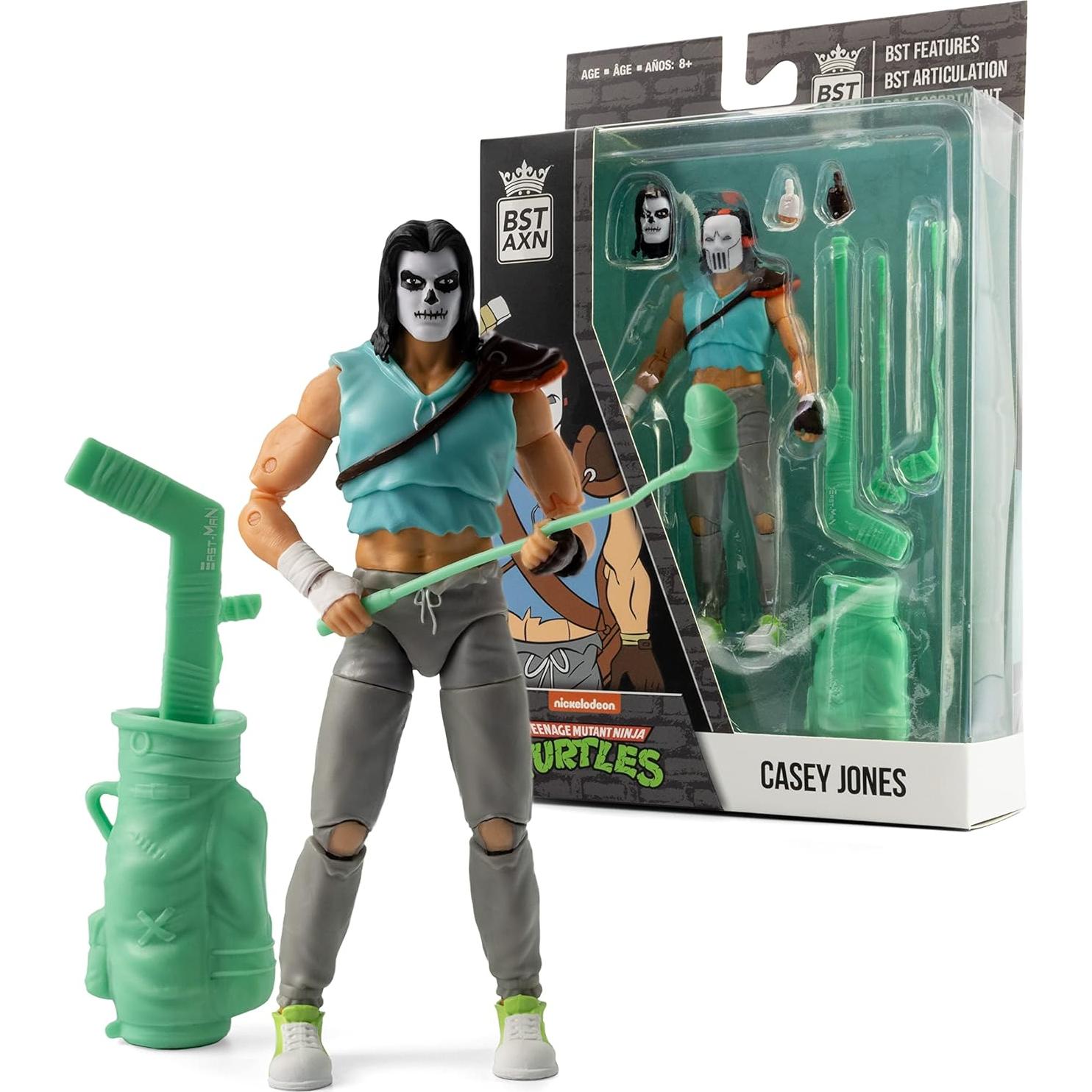 Figura de Acción Casey Jones 5" BST AXN Tortugas Ninja