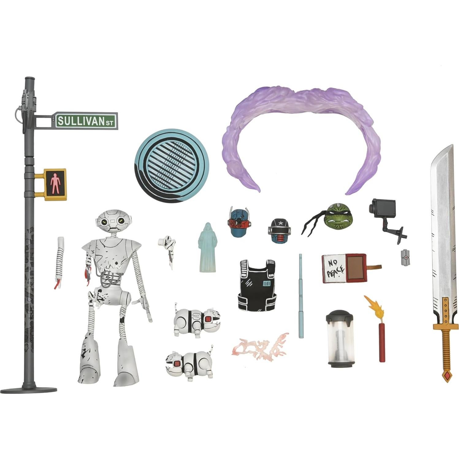 Conjunto de Accesorios NECA El Último Ronin TMNT