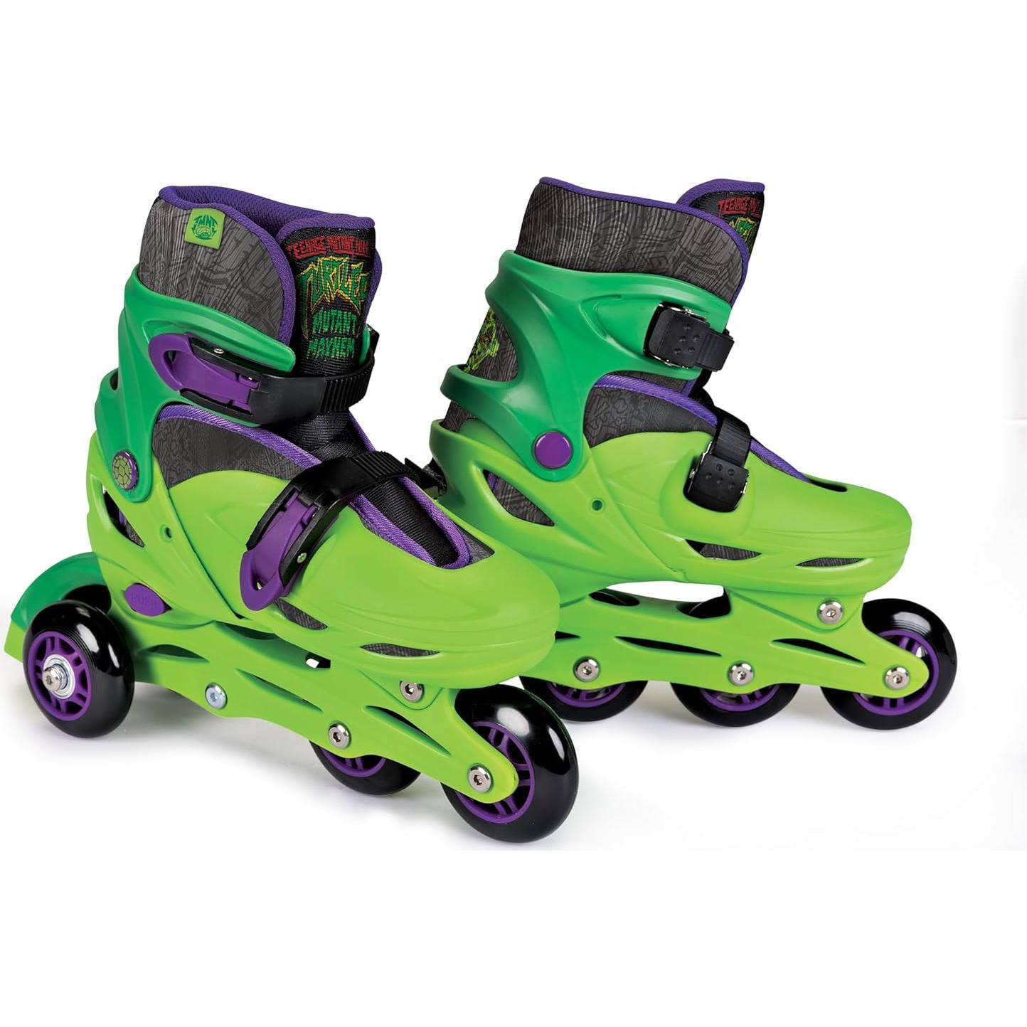 Patines en línea Tortugas Ninja ajustables para niños EU 34-37