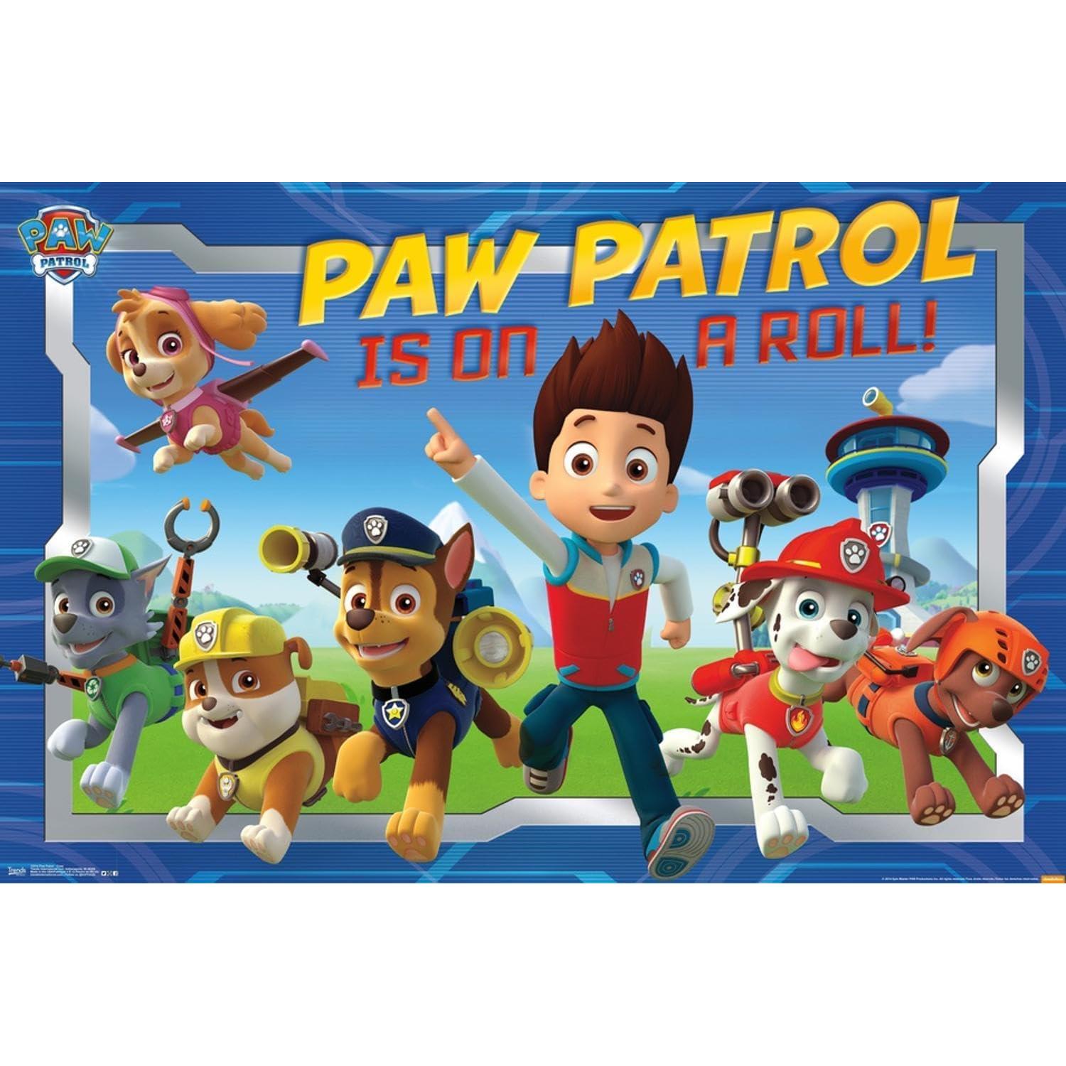 Póster de Pared Nickelodeon Paw Patrol 48x33 cm Premium