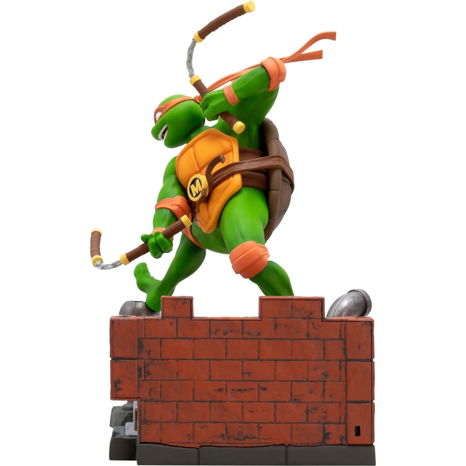 Figura Coleccionable Tortugas Ninja Michelangelo 19.56 cm PVC