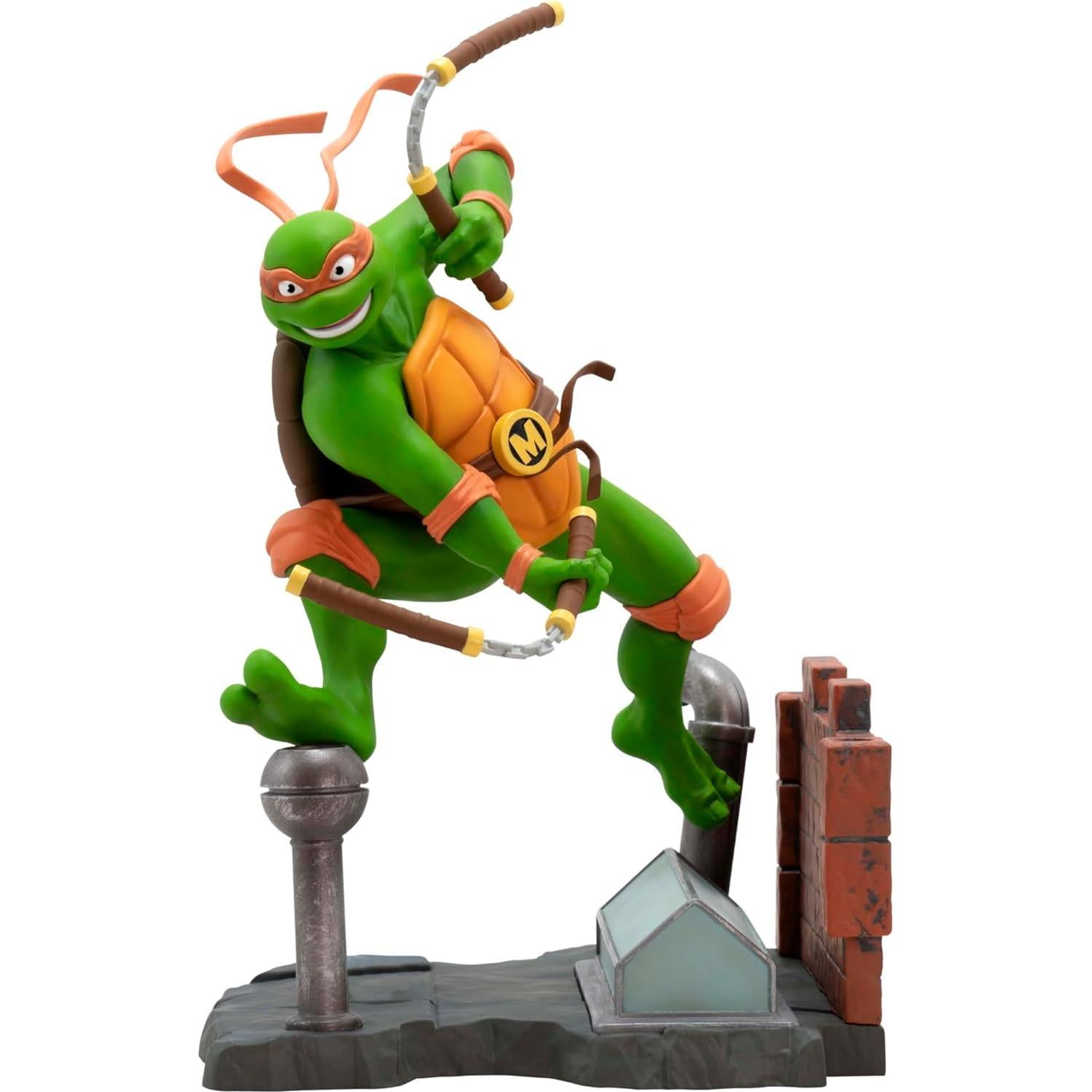 Figura Coleccionable Tortugas Ninja Michelangelo 19.56 cm PVC