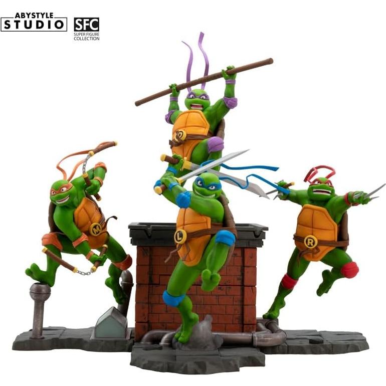 Figura Coleccionable Tortugas Ninja Michelangelo 19.56 cm PVC