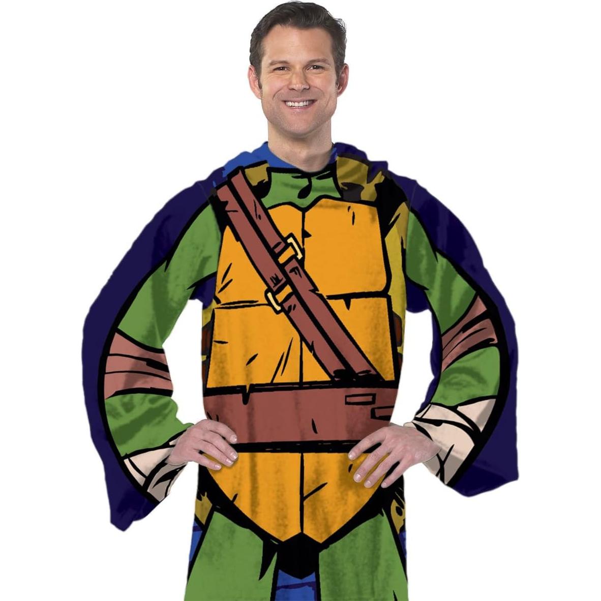 Manta cómoda ponible para adultos Northwest Tortugas Ninja 122x180 cm