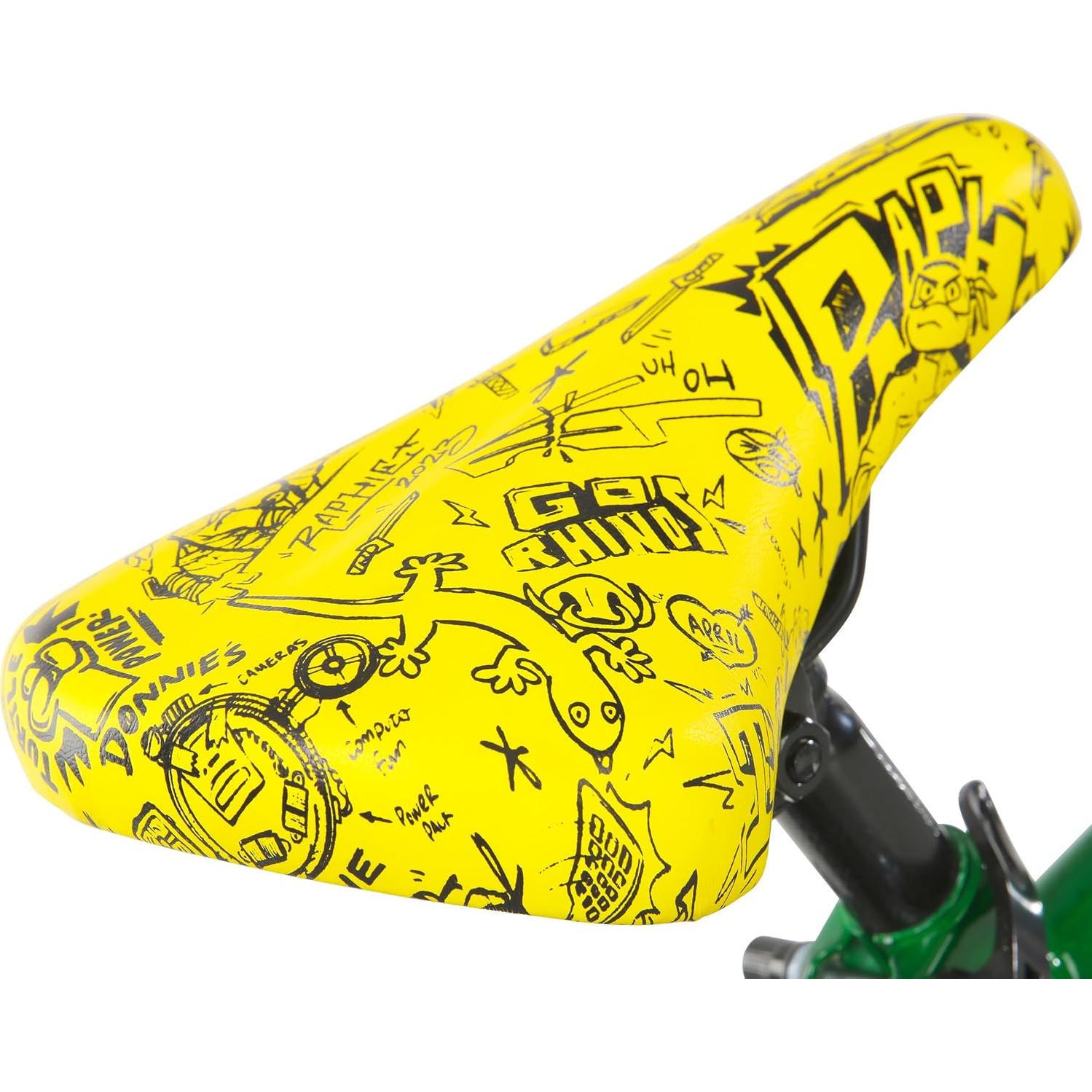 Bicicleta Infantil Dynacraft Tortugas Ninja 16" Verde Oscuro