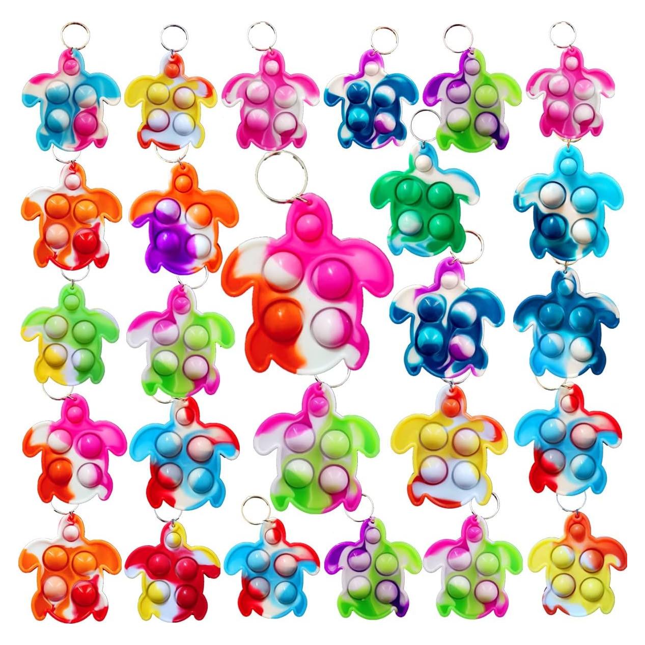 30 Mini Tortugas Antiestrés PSDFH - Juguetes para Niños