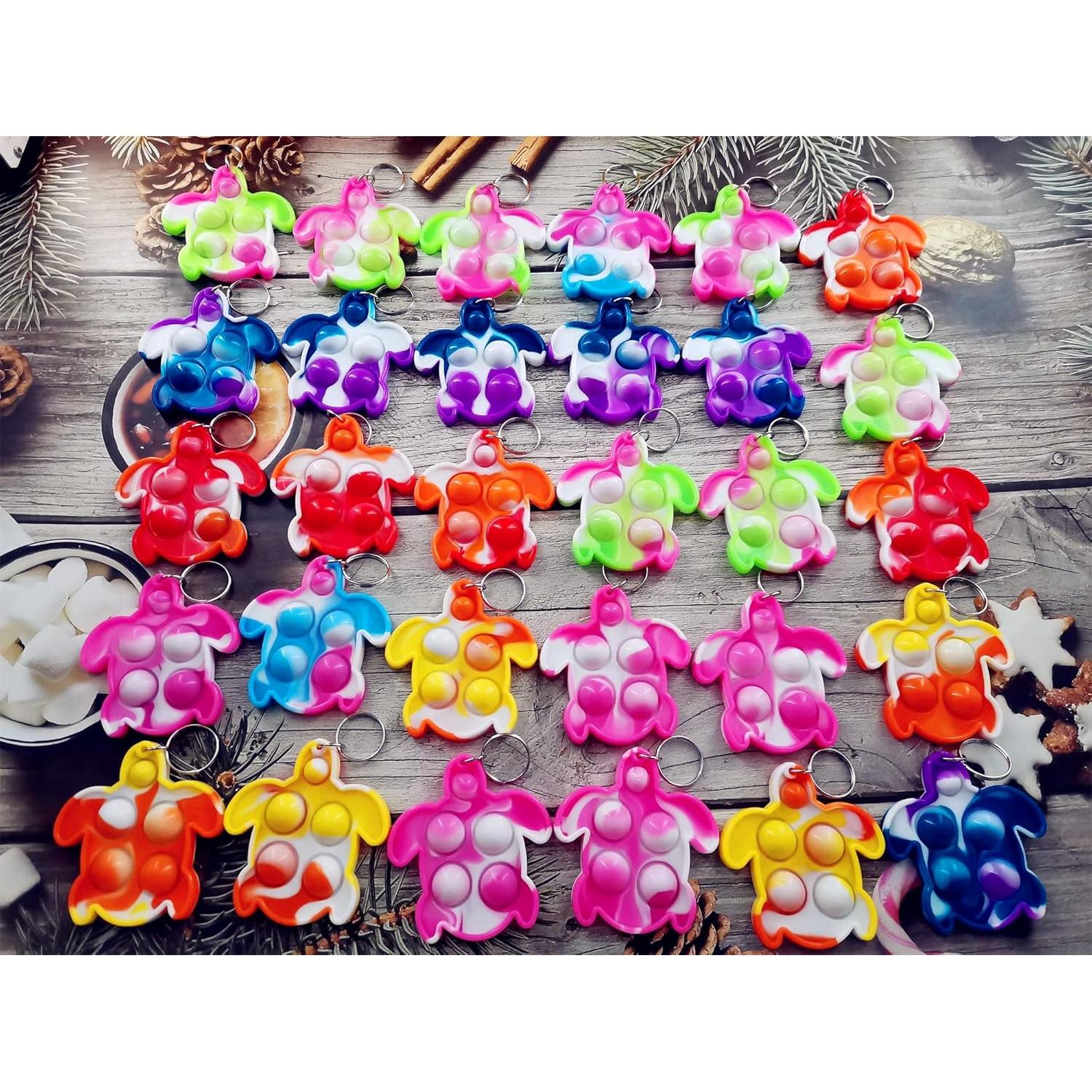 30 Mini Tortugas Antiestrés PSDFH - Juguetes para Niños