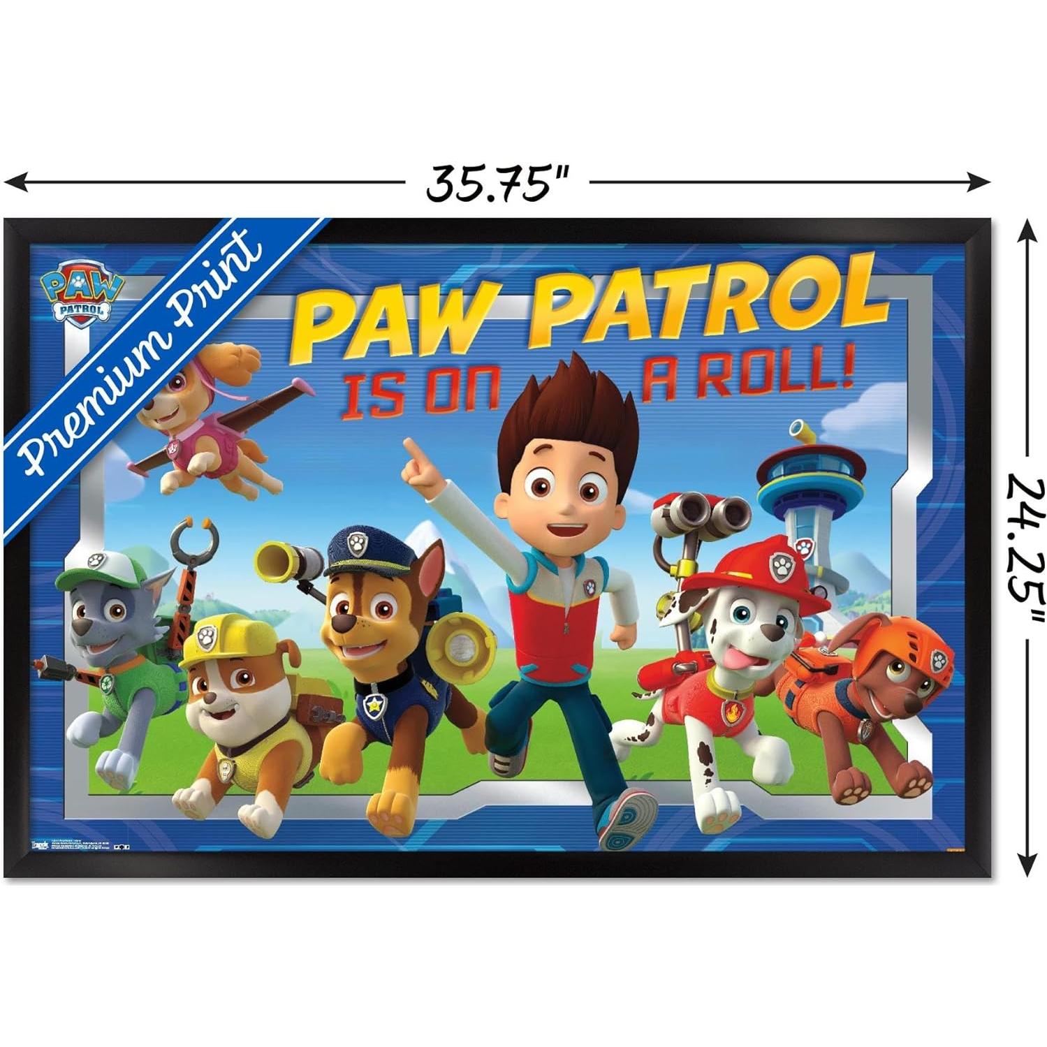 Póster de pared Trends International Paw Patrol 86x56 cm