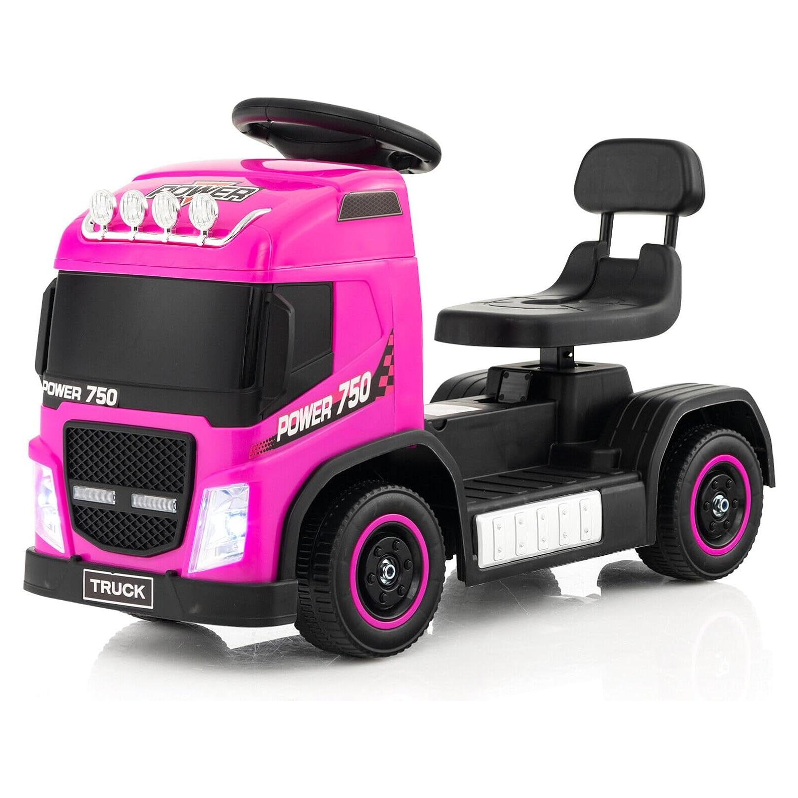 Coche Eléctrico HONEY JOY HJ-0963 Rosa 6V Ajustable