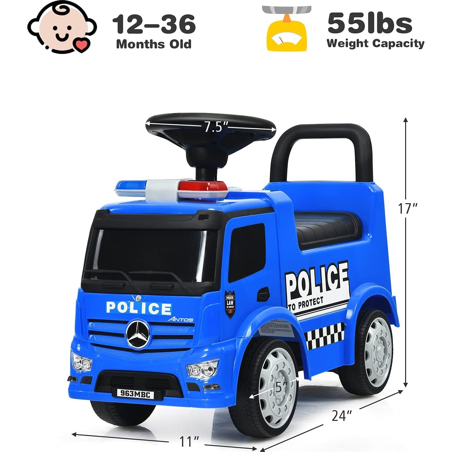 Coche de empuje HONEY JOY Mercedes Benz para niños 1-3 años