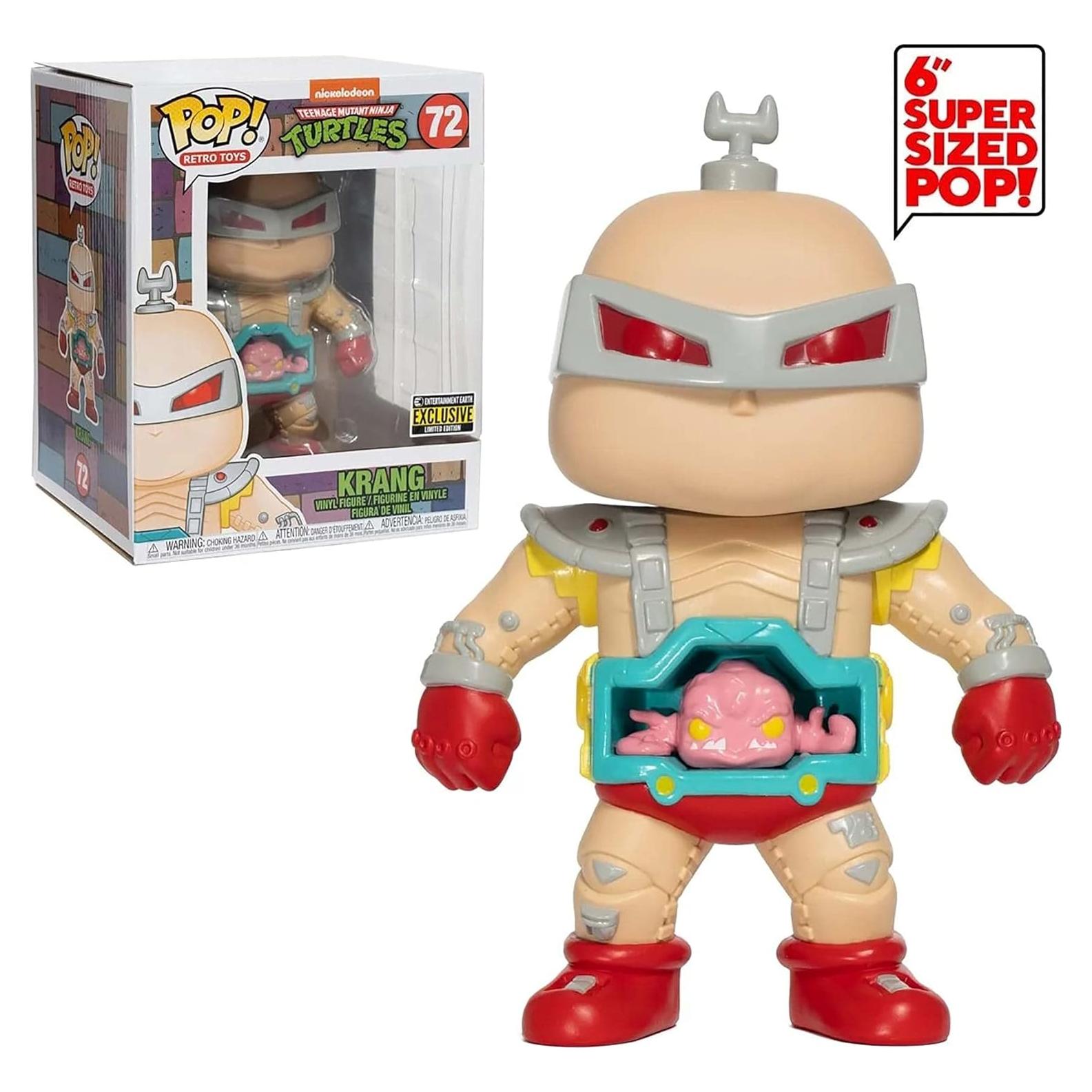 Figura de Vinilo Pop! Krang Tortugas Ninja 15.24 cm Exclusiva