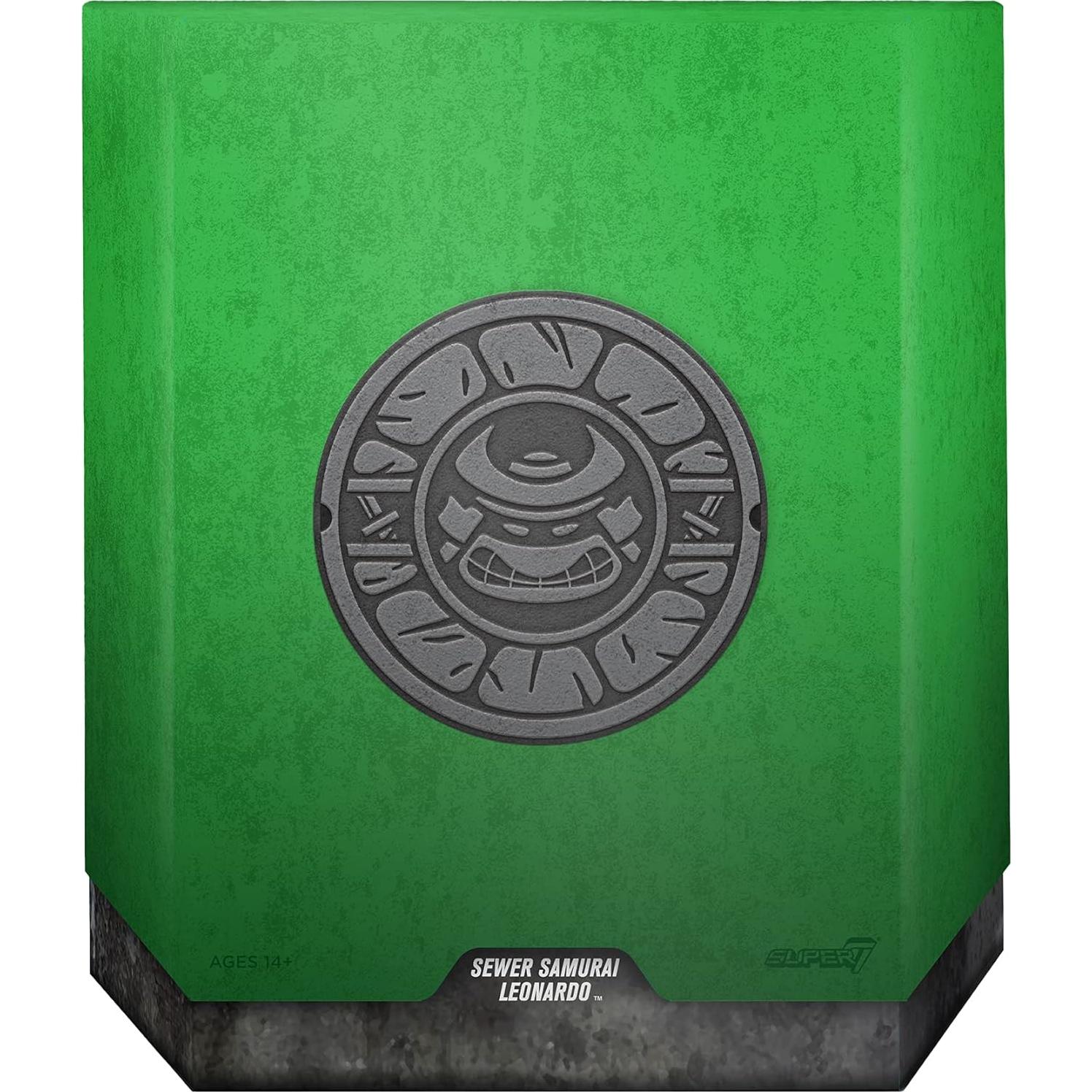 Figura de Acción Tortugas Ninja Super7 Leonardo Samurai 17.78 cm