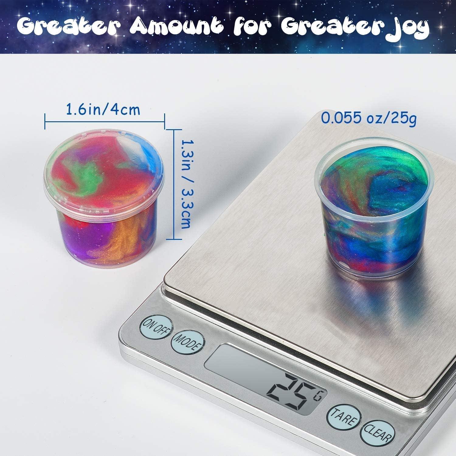 Slime Galáctico Joyjoz 24 Piezas No Pegajoso 0.68 kg