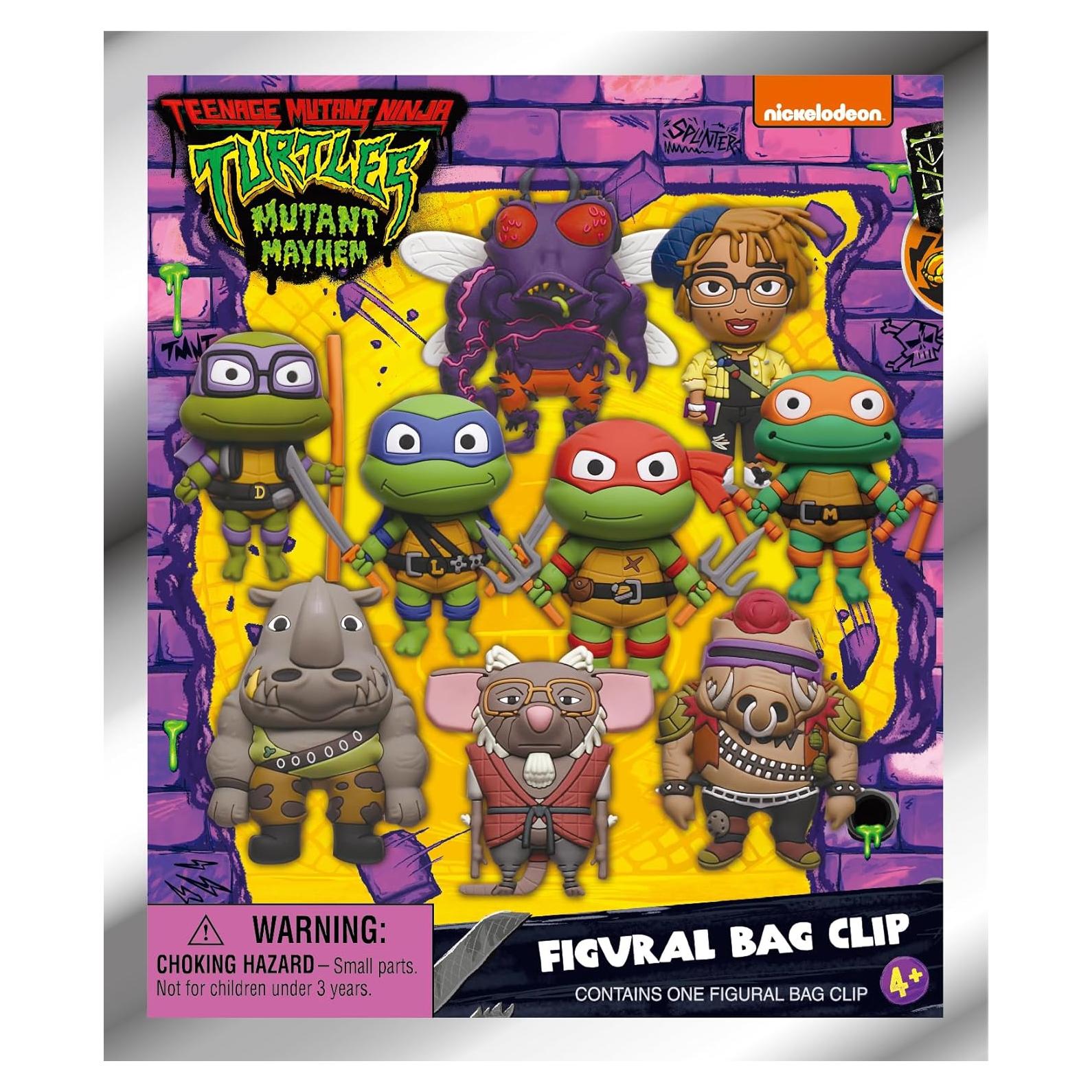 Clip de Bolsa 3D Tortugas Ninja Monogram Internacional