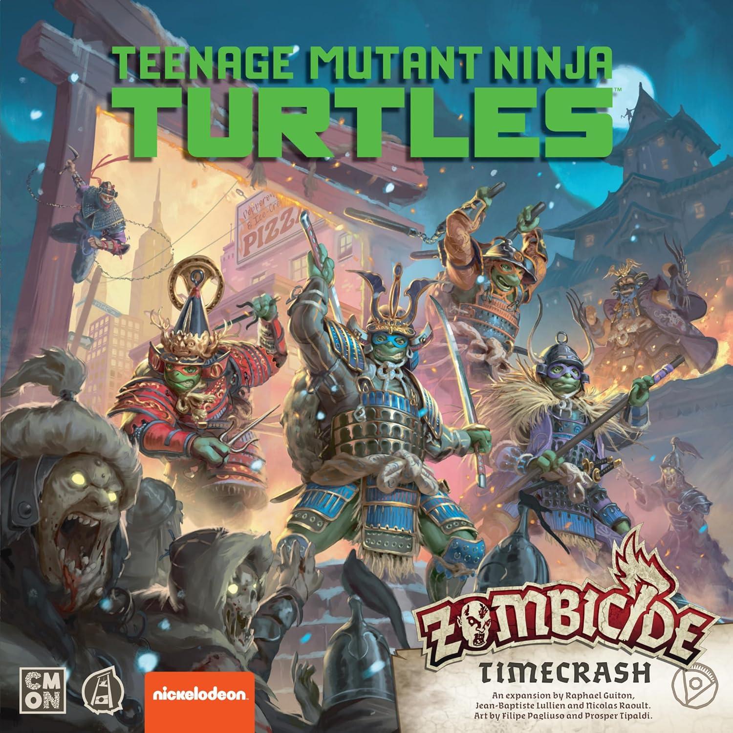 Zombicide Muerte Blanca: Expansión TMNT Choque Temporal