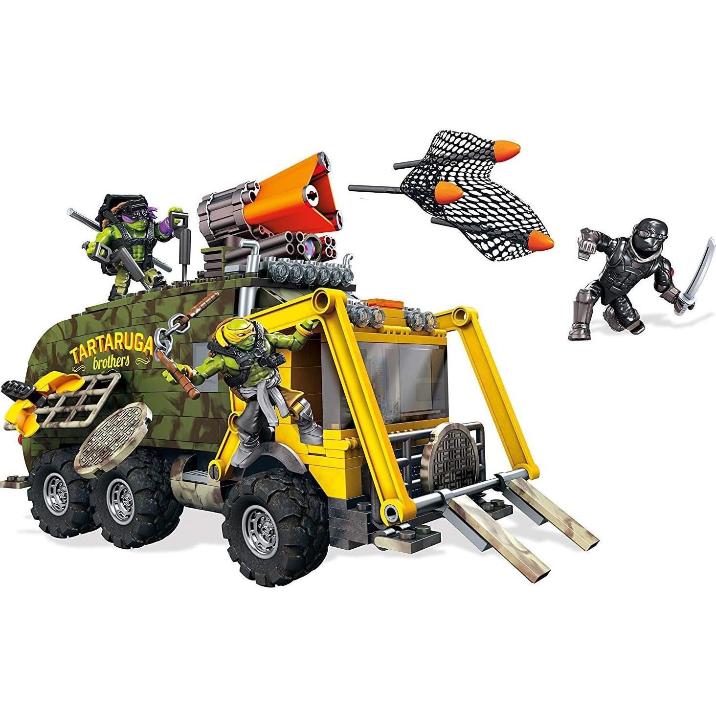 Mega Bloks Camión de Batalla Tortugas Ninja DPF82