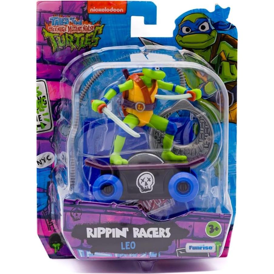 Juguete Patineta Rippin' Turtle Racers Leo - Tortugas Ninja