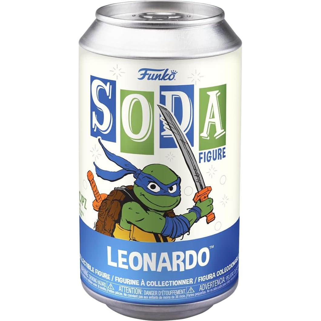 Funko SODA Leonardo Tortugas Ninja - Figura de Vinilo 9.5cm