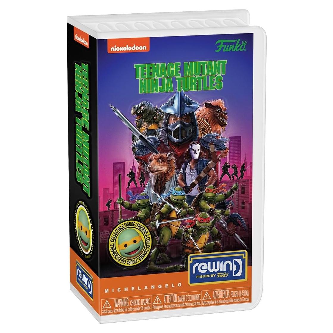 Funko Rewind Tortugas Ninja Michelangelo 8.5cm