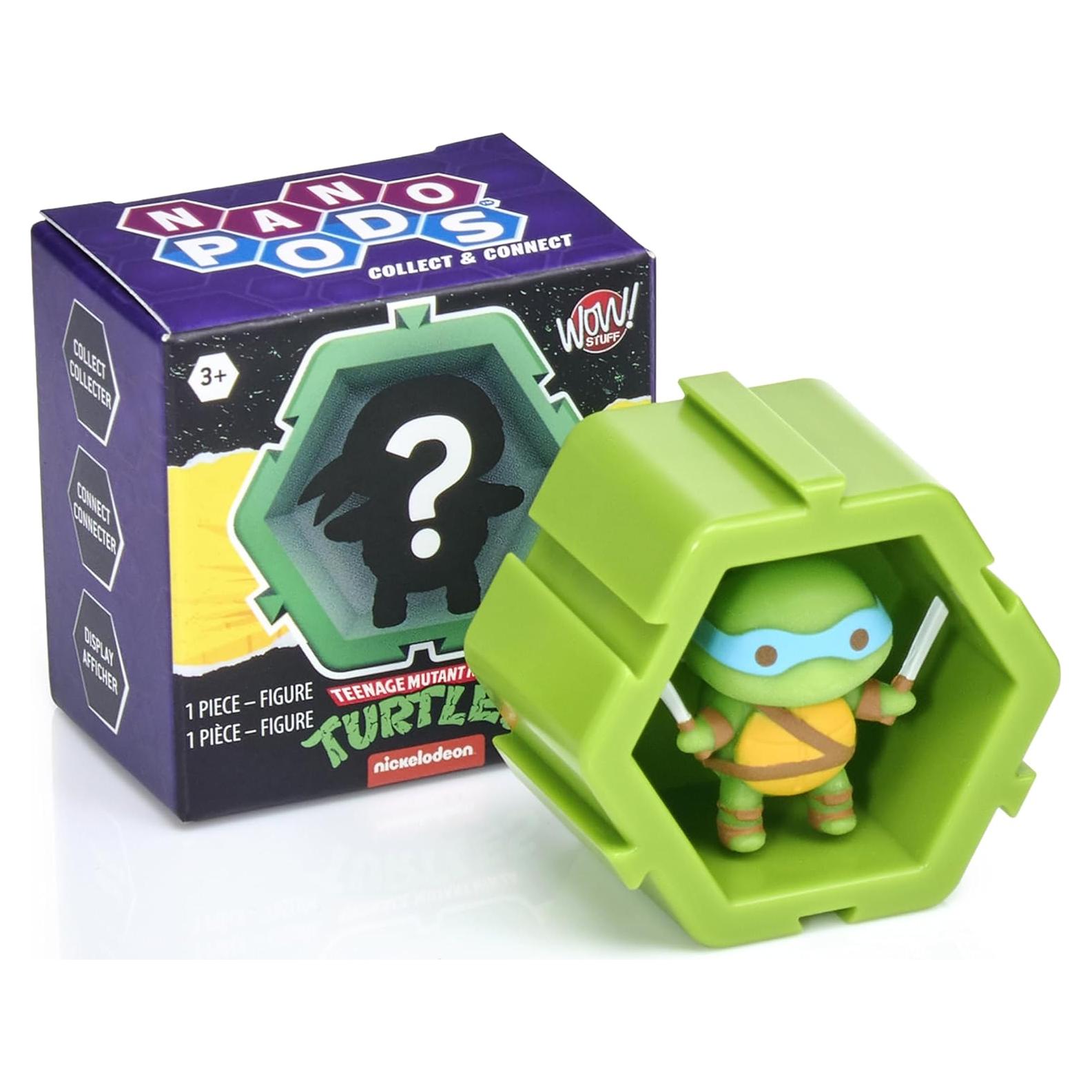 Figuras Coleccionables Nano PODs TMNT - Tortugas Ninja