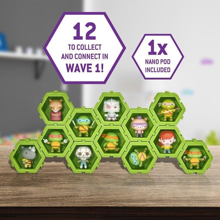 Figuras Coleccionables Nano PODs TMNT - Tortugas Ninja