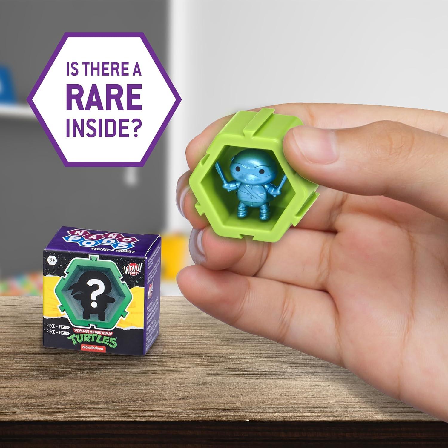 Figuras Coleccionables Nano PODs TMNT - Tortugas Ninja