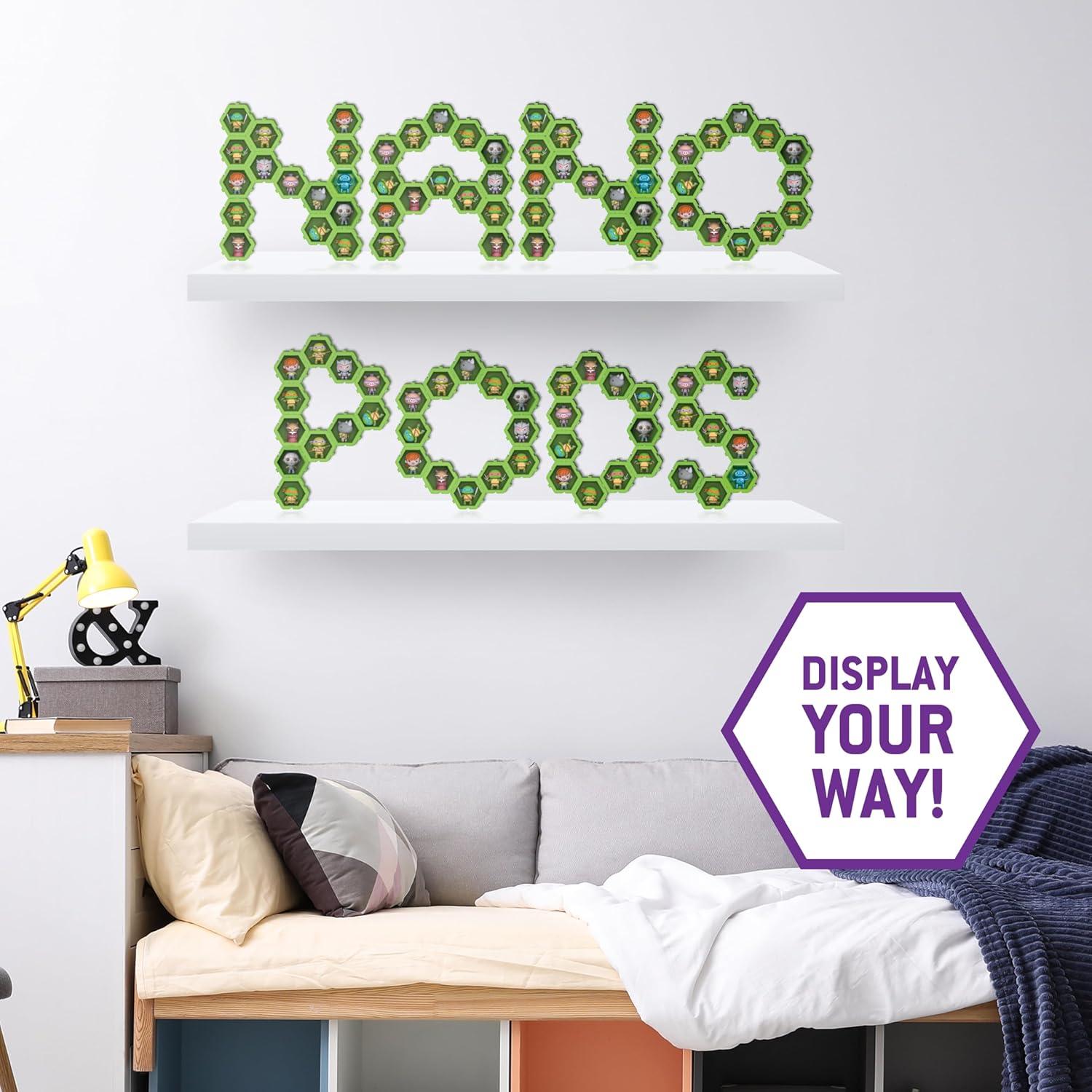 Figuras Coleccionables Nano PODs TMNT - Tortugas Ninja