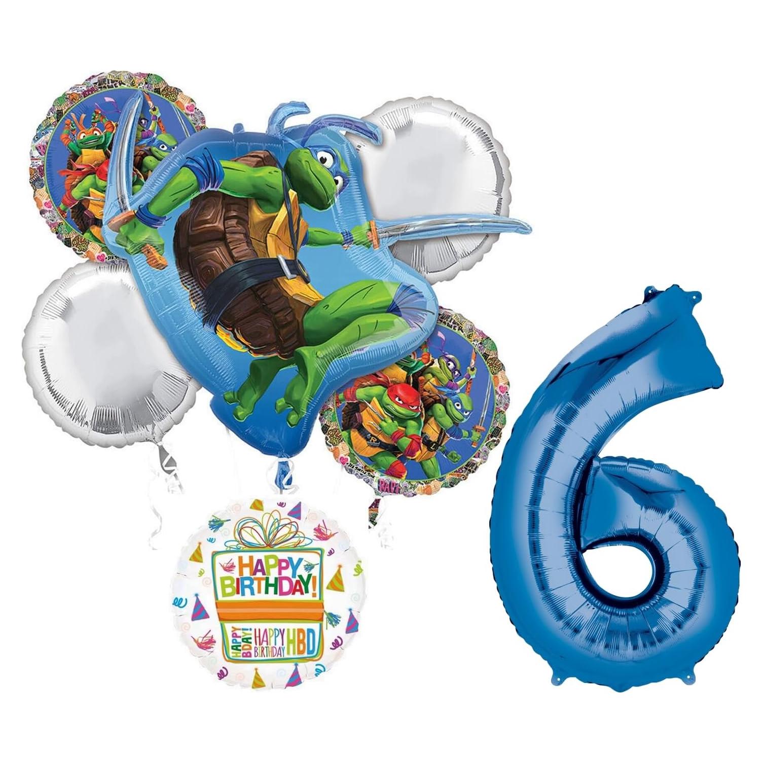 Ramo de Globos TMNT 6to Aniversario - Anagram