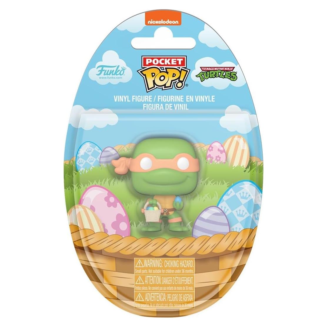 Funko Pocket Pop! Tortugas Ninja Michaelangelo Pascua 5.08cm