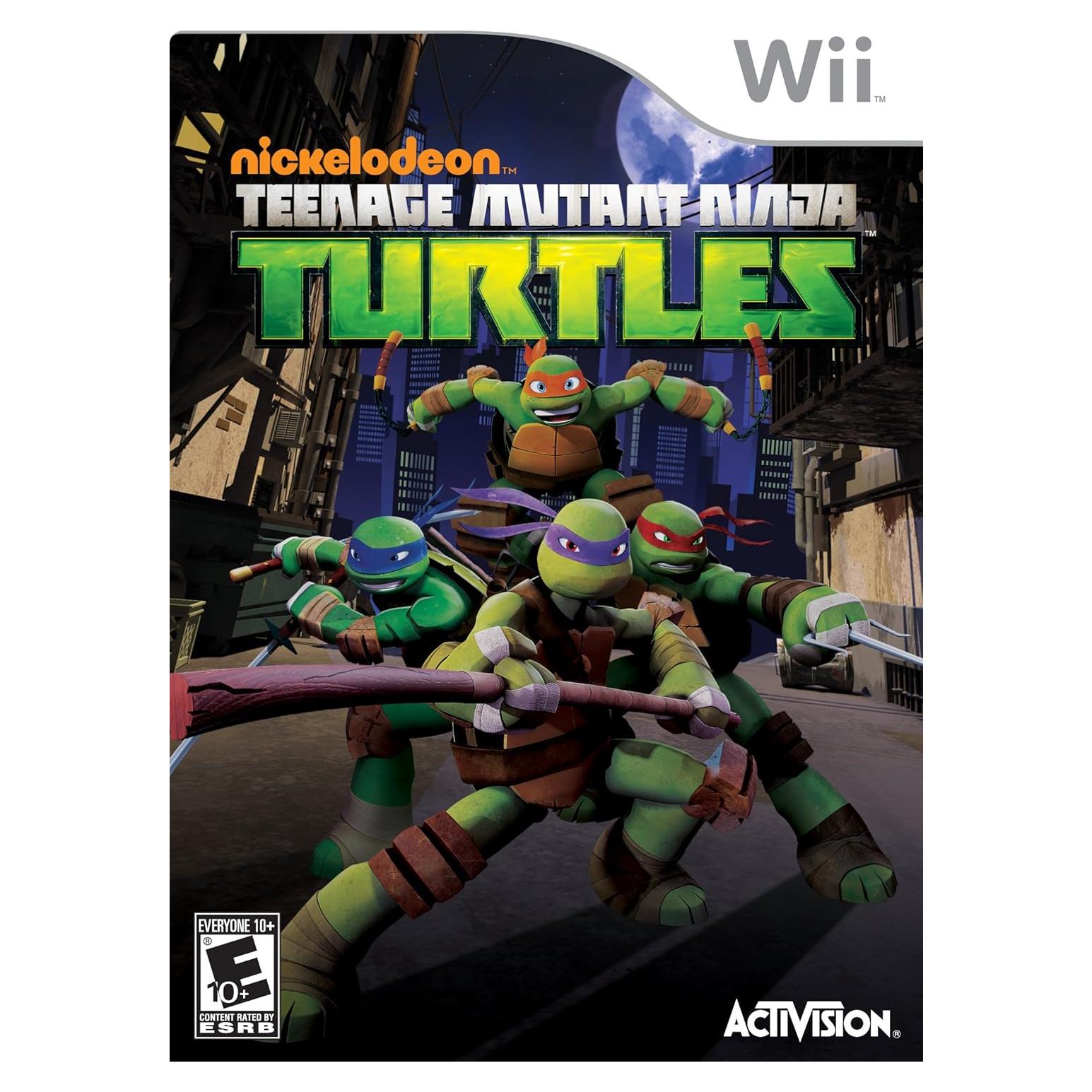 Juego de Video Tortugas Ninja Adolescentes Activision Wii