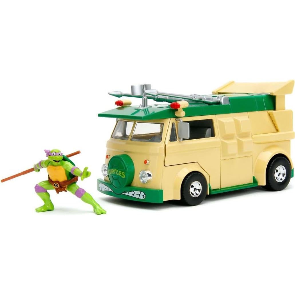Carro de Fiesta TMNT Jada con Donatello 1:24 para Colección