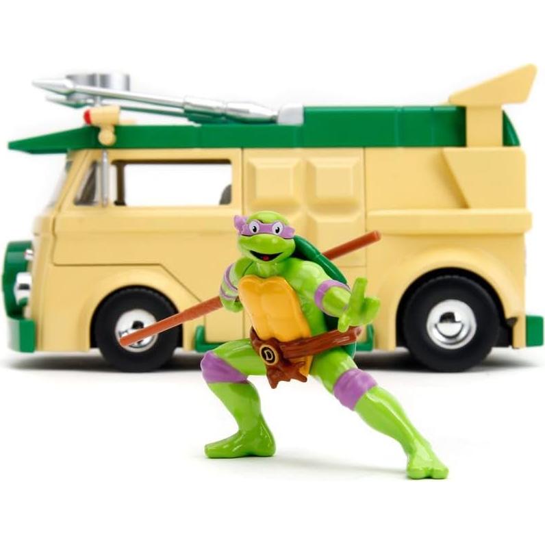 Carro de Fiesta TMNT Jada con Donatello 1:24 para Colección