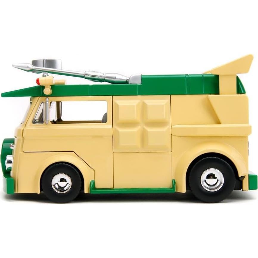 Carro de Fiesta TMNT Jada con Donatello 1:24 para Colección