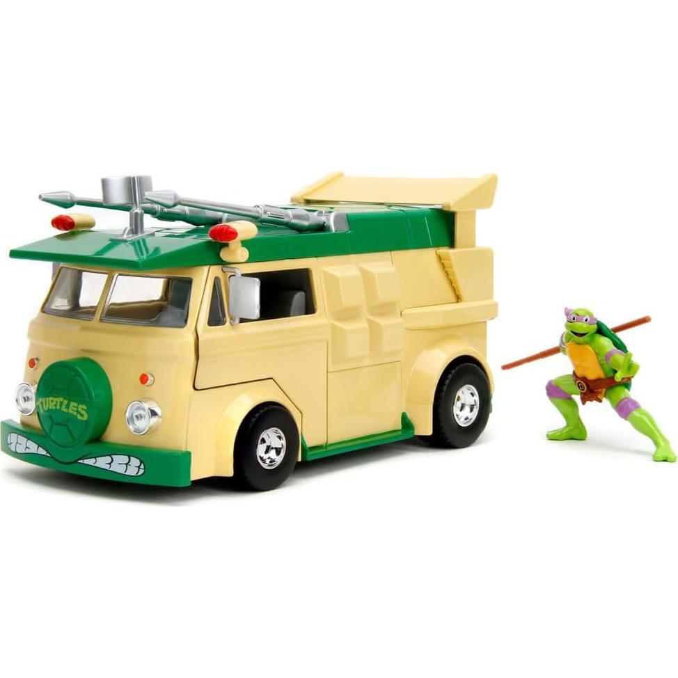Carro de Fiesta TMNT Jada con Donatello 1:24 para Colección