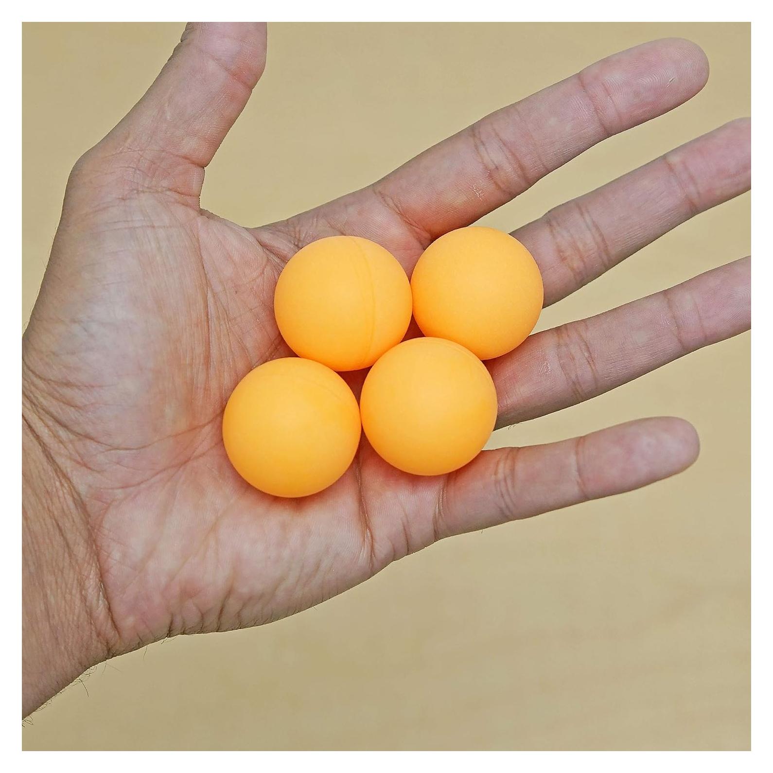 Bolas de Ping Pong Mini Naranja Fairly Odd Novelties 144 Pzas
