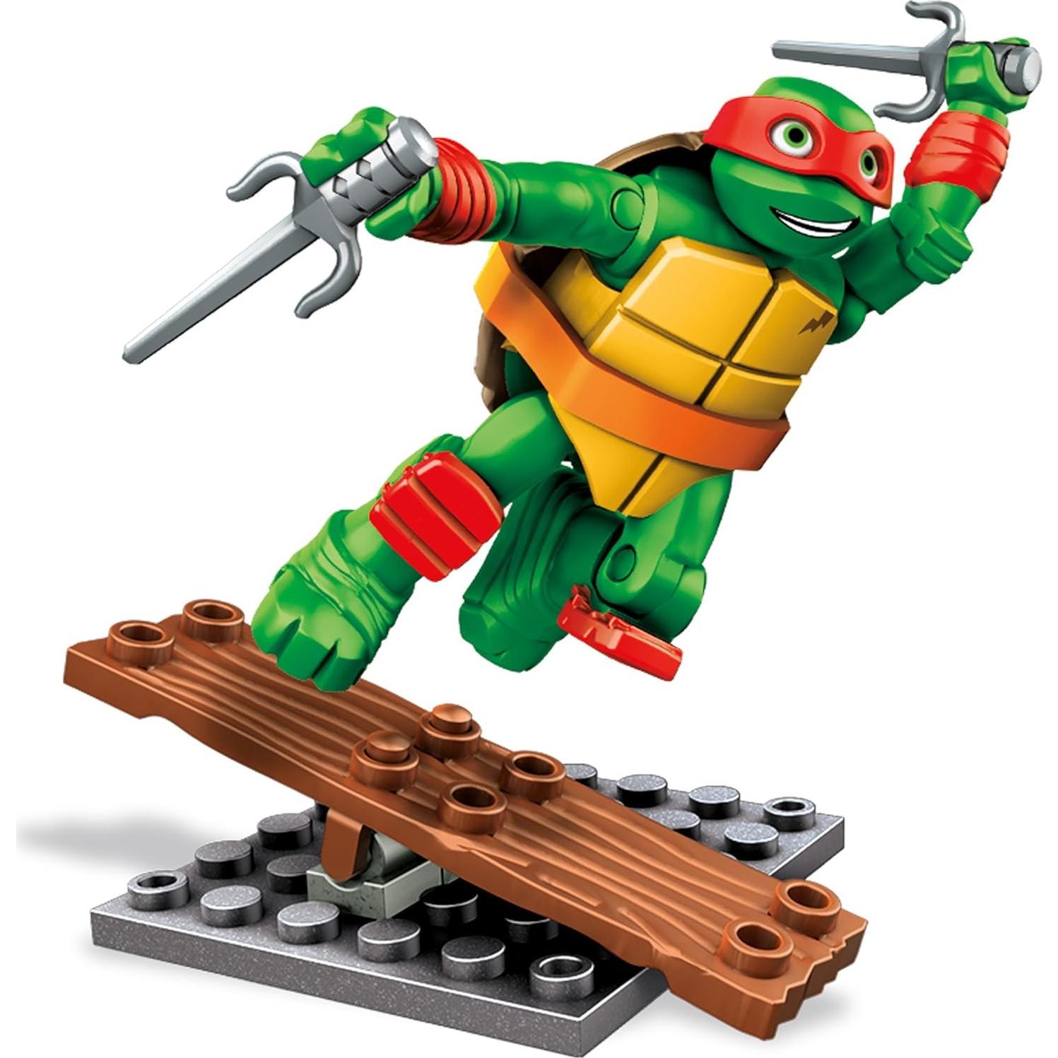 Set de Construcción Mega Bloks Tortugas Ninja Raph Acrobático