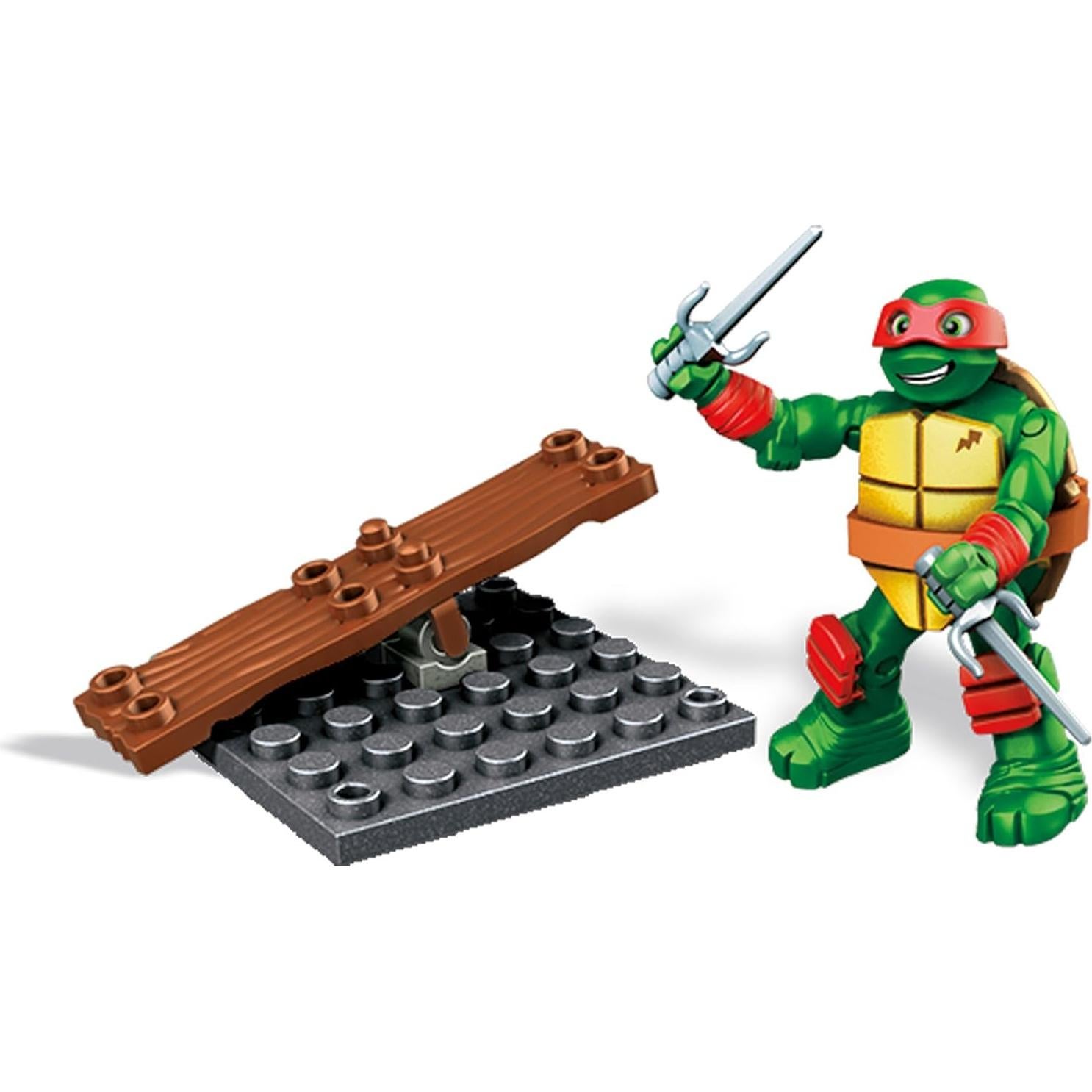 Set de Construcción Mega Bloks Tortugas Ninja Raph Acrobático