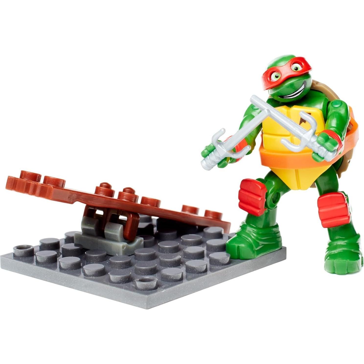 Set de Construcción Mega Bloks Tortugas Ninja Raph Acrobático