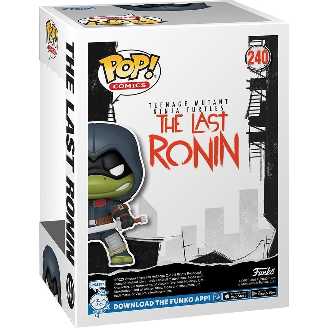 Figura de Vinilo Pop! Tortugas Ninja El Último Ronin Funko 9.5cm