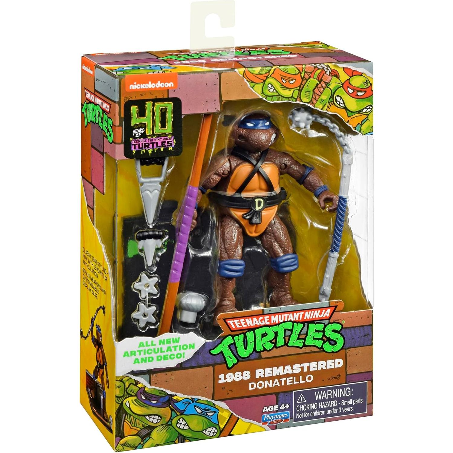Figura de Acción Donatello Remasterizada 20cm Playmates Toys